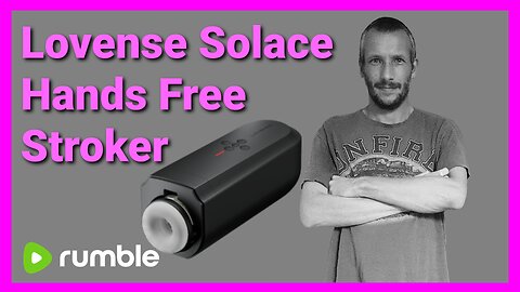 The Lovense Solace Release Hands-Free Stroker