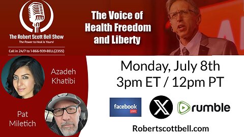 Azadeh Khatibi, Medical Freedom and ethics, Medical authoritarianism, Pat Miletich, Carbon Capture Pipeline - The RSB Show 7-8-24