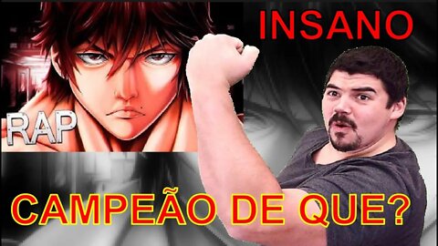 REACT Rap do Baki Hanma Baki the Grappler O Mais Forte Eu Vou Me Tornar Gabriza ♫ - MELHOR DO MUNDO