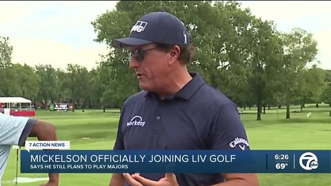 Phil Mickelson officially joins LIV Golf on reported $200 million deal
