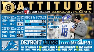 Detroit Lions NFL 2023 preview: Over or Under 9.5 wins?