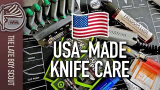 Knife Care & Sharpening with 🇺🇸USA-MADE🇺🇸 Products: Pass The Mic Monday ft. Daily Carry Solutions