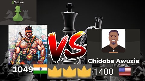 I defeat 1400 BOT in Chess