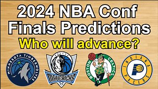 2024 NBA Conference Finals Predictions!!! #nba