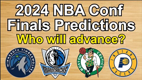 2024 NBA Conference Finals Predictions!!! #nba