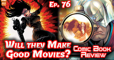 Will These #Comics Make Good Movies or TV? Ep 76 #AmazonsAttack #Duke #gijoe #mcu #dcu #Skybound