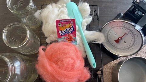 How to Kool-Aid Dye Wool