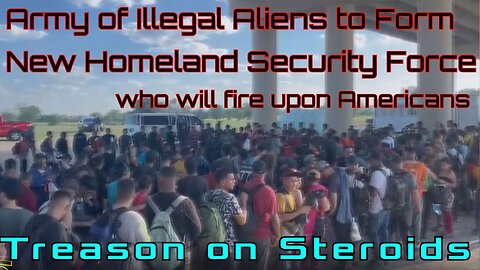 Army of Illegal Aliens to Form new Homeland Security Force