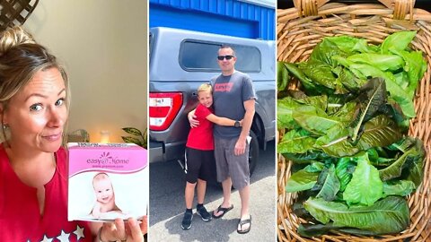 Busy VLOG! 🌟 Picking up our New Camper Shell + DIY Dehydrated Dog Food Recipe 🐶 + Lettuce Harvest!