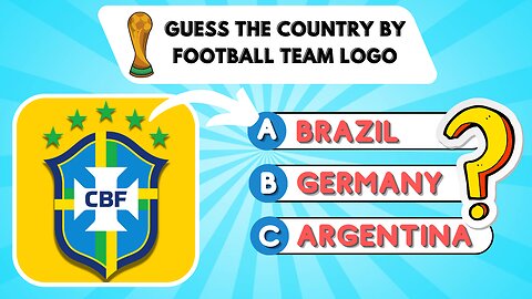Guess The Logo - Guess The Country by Football Team ⚽