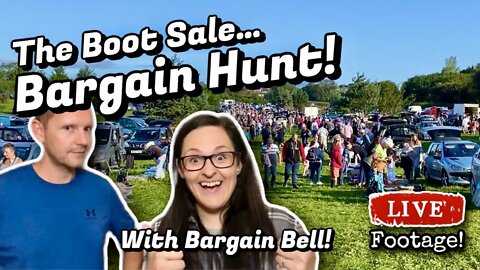 The Boot Sale Bargain Hunt With Bargain Bell! | Torbay Car Boot Sale