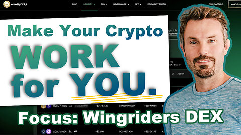 Make Your Crypto WORK FOR YOU! (Wingriders Review)