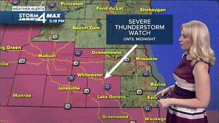 Southeast Wisconsin weather: Chance for severe storms Tuesday night