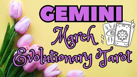 Gemini ♊️ - Trust the process! March 24 Evolutionary Tarot reading #gemini #tarotary #tarot #march