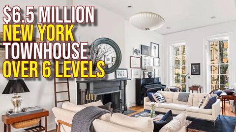 Inside Top New York Town Home $6.5 Million