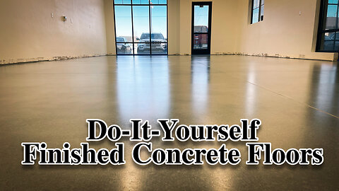 Finished Concrete Floors