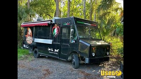 Pizza Truck 2008 Freightliner With Wood-Fired Brick-oven|Italian Street Food Truck for Sale
