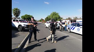Heavy police and Private security presence in Brackenfell High