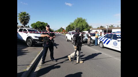 Heavy police and Private security presence in Brackenfell High