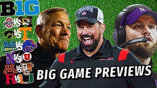 Big Ten Football Podcast: McCord & Raiola Rumors, Bowl Season Preview with Game Predictions