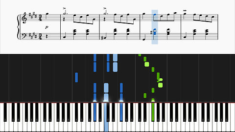 F. Schubert - 12 Grazer Waltzer, D. 924, Op. 91, No. 3 (Piano Tutorial)