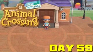 Animal Crossing: New Horizons Day 59 - Nintendo Switch Gameplay 😎Benjamillion