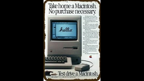 OBG70’s Macintosh Plus -Retro computers part 1 #shorts