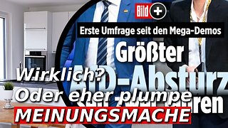 Bild titelt: Größter AfD Absturz seit 2 Jahren!@kitchen news🙈🐑🐑🐑 COV ID1984