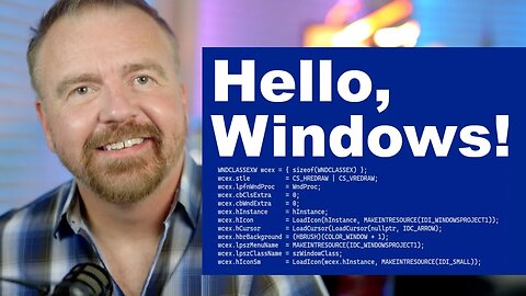 Hello, Windows! RetroCoding "Hello World" for Windows with Dave