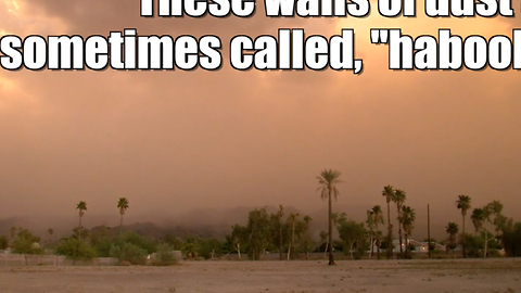 Dust storm covers Southwest