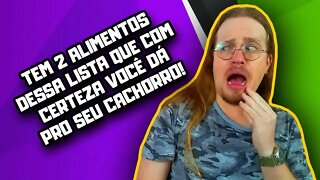 6 alimentos que PIORAM a doença de pele do seu Cachorro | Dr. Edgard | Alimentação natural para Cães