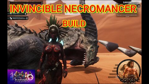 Conan Exiles beginners guild invincible necromancer build Busty Boobs #Boosteroid #conanexiles