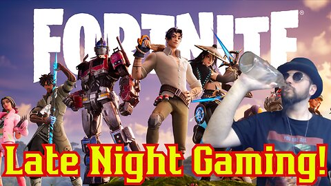 Fortnite INSANITY! How Many Time Will I LOSE? With Friends? Late Night Gaming W/ The Common Nerd
