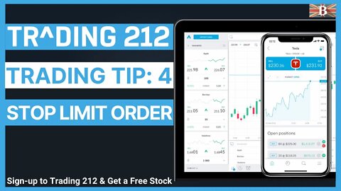 Beginners Guide to Trading 212: Stop Limit Orders (Trading Tip 4)