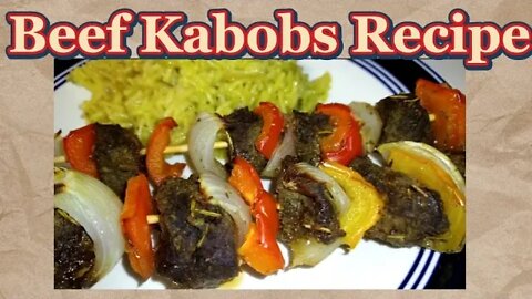 How To Make Beef Kabobs in the Oven - Easy Beef Kabobs Recipe Delicious