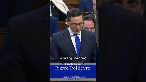 Pierre responds to FREELAND & TRUDEAU's BUDGET and shuts down heckler (DELETE EVERYTHING)