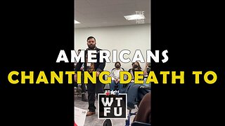 Americans chanting ‘death to America’ in Chicago