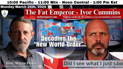 The Fat Emperor - Ivor Cummins: Decoding the "New World Order"