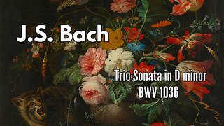 J.S. Bach: Trio sonata in D minor [BWV 1036] - Attr. C.P.E. Bach