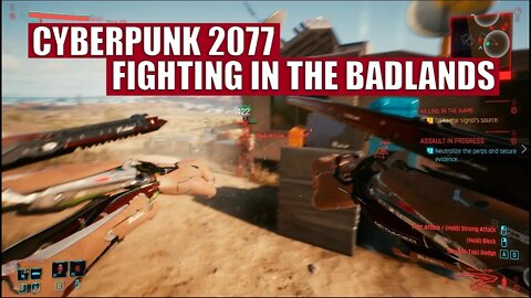 Cyberpunk Highlights - Fighting in the Badlands