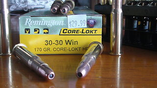 Hollow Point Remington >30-30 Ammo 170 Gr.