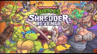 LANÇOU! Primeira Live TMNT - Teenage Mutant Ninja Turtles: Shredder's Revenge Nintendo Switch PT-BR