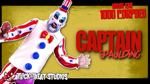 Trick or Treat Studios House Of 1000 Corpses Finger Lickin' Pistol Whippin' Captain Spaulding Figure