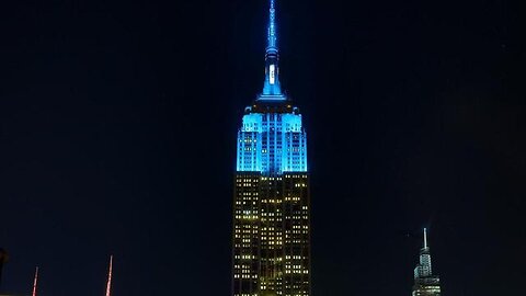 Pfizer Lights Up Empire State Building To Celebrate The Arrival of Its Latest Death Shot