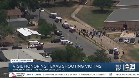 Vigil honoring Texas shooting victims to be held at Arizona State Capitol