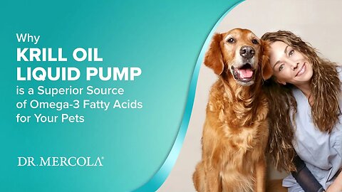 Why KRILL OIL LIQUID PUMP is a Superior Source of Omega-3 Fatty Acids for Your Pets