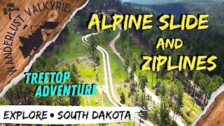 Alpine Slide & Ziplines | Best Activities Near Mount Rushore | South Dakota