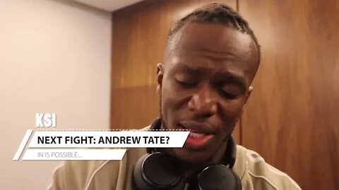 KSI DISCUSSES POTENTIAL ANDREW TATE FIGHT