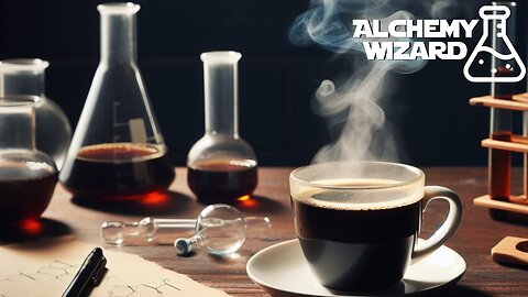 How an Alchemist makes Coffee. The Coffee Syphon!