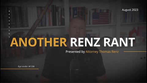 Tom Renz | The Death of Due Process